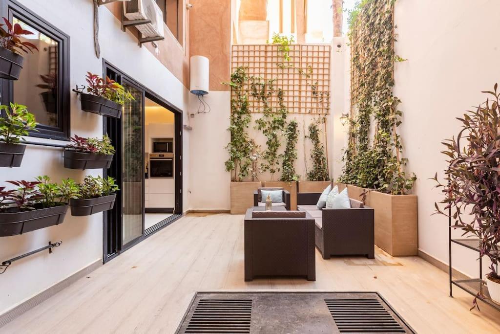 Loft Duplex Familial 200M2 Neuf - Centre Gueliz Apartment Маракеш Екстериор снимка